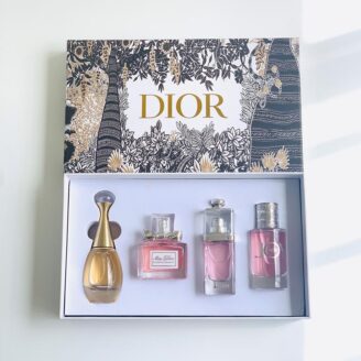 Dior 4-piece set of perfume bottles with long-lasting fragrance - JOY MISS. Suitable for daily use at birthday parties.
