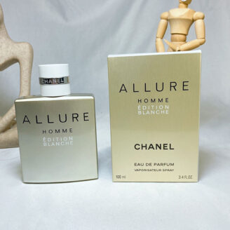 ALLURE HOMME BLANCHE Men's perfume - oceanic woody fragrance with a fresh and long-lasting scent